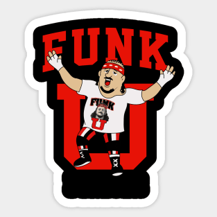 Terry Funk Sticker